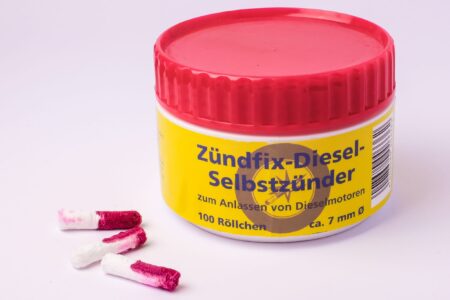 Startlont / Starting cigaret box SABB Diesel