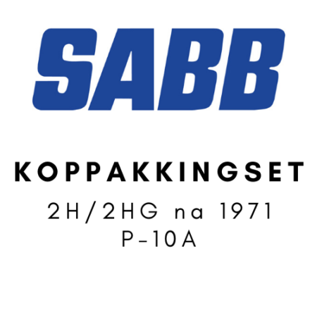 SABB Koppakkingset 2H-2HG na 1971 P-10A