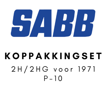 SABB Koppakkingset 2H-2HG voor 1971 P-10