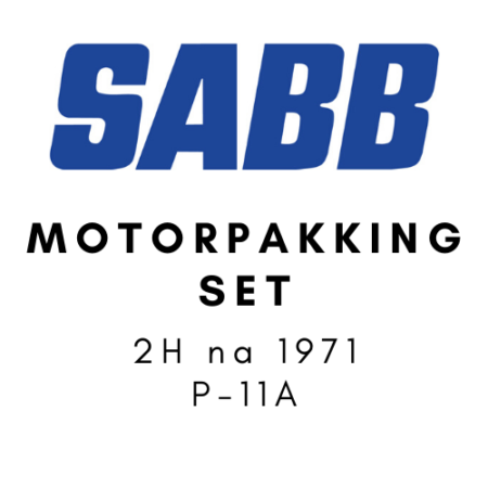 SABB Motorpakkingset 2H na 1971 P-11A