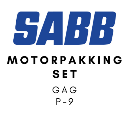 SABB Motorpakkingset GAG P-9