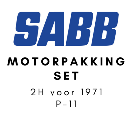 SABB motorpakkingset 2H voor 1971 P11