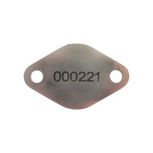 Blinde flens / Blank flange G21M uitlaatspruitstuk