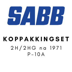 Koppakkingset SABB 2H/2HG na 1971 P-10A
