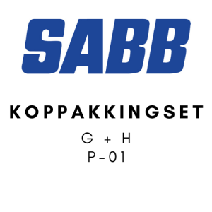Koppakkingset SABB G + H P-01